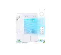 Refrigeratore d'aria portatile con serbatoio dell'acqua da 1,5 l, telecomando a 5 livelli di ventilazione