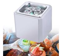 Refrigeratore di CO2 in vetro e congelatore, refrigeratore istantaneo per cocktail, bicchieri da birra, uso professionale e domestico