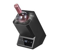 Refrigeratore elettrico portatile per vino, ricaricabile, per vino rosso e bianco, freddo 24 ore, diametro 9,6 cm, ideale per feste e regali