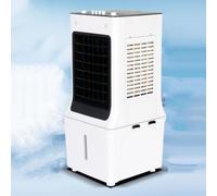 Refrigeratore evaporativo mobile 12L, raffreddatore ad aria silenzioso con raffreddamento ad acqua, 3 velocità, flusso d'aria di 180 m3/h, refrigeratore per camera con telecomando e oscillazione per c