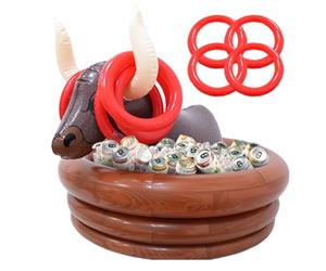 Refrigeratore gonfiabile per feste | Secchi per ghiaccio gonfiabili per feste | Garanzia di conservazione a freddo, capacità Oktoberfest Forniture per la festa della birra estate sport compleanno