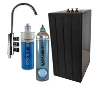 Refrigeratore per acqua da sotto banco H2Onda Slim con rubinetto 3 vie, bombo...