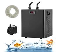 Refrigeratore per acquario, 160 l/300 l/500 l, refrigeratore d'acqua per acquari, 1/10 HP, 1/3 HP, 1/2 HP, ideale per bagni di ghiaccio, funzionamento silenzioso per temperatura dell'acqua bilanciata