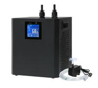 Refrigeratore per acquario, 79 Gal, 1/3 HP, refrigeratore d'acqua per acquari, idroponica con touch screen, tubo, pompa dell'acqua, telecomando per barriera corallina, Axolotl, meduse