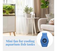 Refrigeratore per acquario a 2 livelli, ventola di raffreddamento per