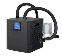 Refrigeratore per bagno di ghiaccio per vasche idromassaggio fredde, refrigeratore per idromassaggio fredde con filtro esterno e 2 pompe, raffreddamento a risparmio energetico per il recupero dalla