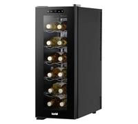 Refrigeratore per vino super silenzioso, 25 dB, con controllo touch LED, perfetto per la refrigerazione di casa o ufficio