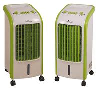 Ventilatore a torre con ruote Evaporativo Oscillante 80W Niklas Polo Nord
