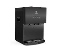 Refrigeratori d'acqua Distributore di acqua senza bottiglia da banco con acqua calda fredda e fredda, doppia filtrazione, autopulente e luce notturna incorporata.