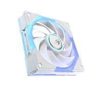 ASUS ROG EURUX GR120 FAN ARGB WHT, Ventola da 120mm Bianca, 1 Pezzo | Spessore Telaio 30 mm, Connettori Daisy-Chain per Collegare più Ventole, 36 LED ARGB, 33 dB di Rumore Massimo