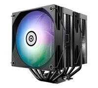 ENERMAX ETS-TD60D-ARGB Dual Tower, indicatore di stato digitale, 2 cuscinetti FDB, 120 mm, TDP 250 W, 6 tubi di calore compositi da 6 mm, con Dow Corning TC-5888, Intel LGA1851/1700/115x AMD AM5/AM4