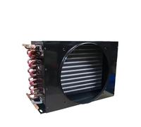 Refrigerazione Condizionatore D'aria Condensatore Del Frigorifero Raffreddamento Ad Aria Raffreddamento Ad Acqua Condensatore Ad Alette In Alluminio Radiatore Con Tubo Di Rame Scambiatore Di Calore(B)