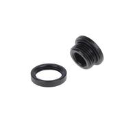 Refrigerazione Liquida Alphacool Racor ottone nero 25 mm 12 mm 1/4"