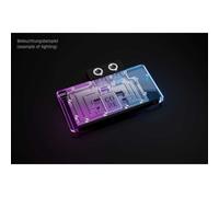 Refrigerazione Liquida Alphacool WAK Core RX 9070 XT Swift Acrilico Backplate