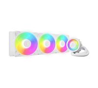 ARCTIC Liquid Freezer III Pro 420 A-RGB (bianco) - Dissipatore AIO CPU, 3 x 140 mm Raffreddamento Liquido, Radiatore 38 mm, Pompa PWM, Fan VRM, AM5/AM4, Intel LGA1851/1700 Telaio Contatto - Bianco