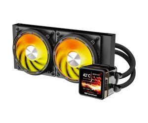 Refrigerazione Liquida Darkflash DE240 240mm 2 Ventole ARGB Schermo IPS