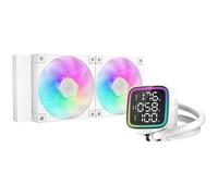 Refrigerazione Liquida DeepCool LD240 ARGB 240mm 2 Ventole Display Consumo Bianco
