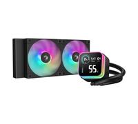 DeepCool LQ240 Processore Kit di raffreddamento a liquido 12 cm Nero 1 pz