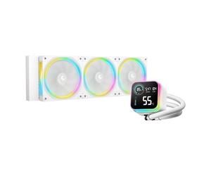 Refrigerazione Liquida DeepCool LQ360 ULTRA WH 360mm 3 Ventole LCD ARGB