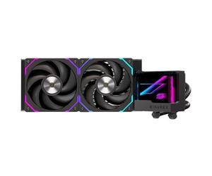 Refrigerazione Liquida Einarex Vertex 240 RGB 240mm 2 Ventole Specchio Infinito