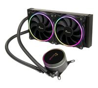 Refrigerazione Liquida Inter-Tech LC-240 RGB 240mm 2 Ventole LED RGB