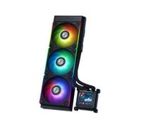 LIANLI Kit di raffreddamento ad acqua semplice, HydroShift II, LCD-C, 360CL, nero, display LCD IPS rotondo da 2,1", utilizza UNIFAN CL120 Wireless, Rivenditore autorizzato giapponese