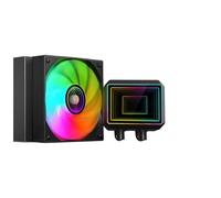 Mars Gaming ML-TWO120, Raffreddamento a Liquido AIO 300W TDP, 1x Ventola ARGB Infinity Mirror 12cm FDB, Nucleo in Rame e Alluminio, Pompa Opti-Chamber 4ª Generazione e Microcanali, Nero
