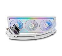 Refrigerazione Liquida NOX Hummer M-360 LCD 360mm 3 Ventole ARGB LCD Bianca