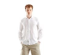 RefrigiWear - Camicia Cape May in Lino per Uomo (EU M)
