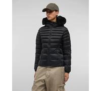 REFRIGIWEAR DONNA PIUMA PIUMINO PELLICCIA MEAD FUR JACKET NERO 328€ GIUBBINO