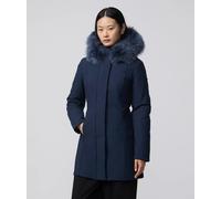 REFRIGIWEAR DONNA PIUMA PIUMINO PELLICCIA PARKA LADY TECH FUR JACKET BLUE 400€