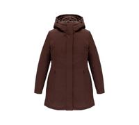 RefrigiWear Giubbotto Donna 3/4 con Cappuccio Lady Tech/1 W99118 (IT, Testo, S, Regular, Regular, COFFEE-H01419)
