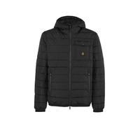 RefrigiWear Piumino Uomo Modello Josh (IT, Testo, XL, Regular, Regular, Black)