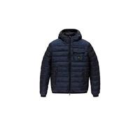 RefrigiWear Piumino Uomo Modello Josh (IT, Testo, XXL, Regular, Regular, Dark Blue)
