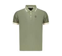 REFRIGIWEAR POLO MANICHE CORTE UOMO VERDE
