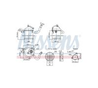 Refroidisseur Radiateur Vanne EGR NISSENS Per Mercedes Citan 147359823R
