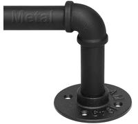 Refrze Bastoni per tende oscuranti per finestre da 183 a 144 cm, aste per tende industriali, avvolgenti per camera da letto, aste per tende da esterno resistenti da 2,5 cm per patio, 182,9-365,8 cm,