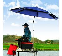 Refue Ombrellone da Sole/Pesca, Ombrellone da Spiaggia Anti-UV con Tracolla Custodia, Antivento Portatile, con Ancoraggio a Sabbia, Ombrello da Giardino Ø 200 cm 240cm (Size : 240CM/7.8ft)