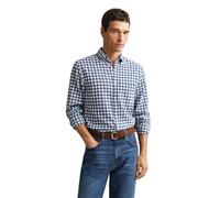 Reg Cotton Linen Gingham Shirt