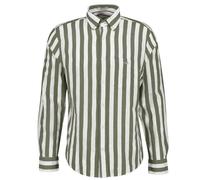 Reg Cotton Linen Stripe Shirt