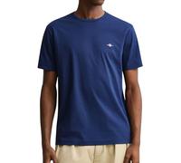 Gant 2003184 Regular Fit Short Sleeve T-shirt Blu XL Uomo