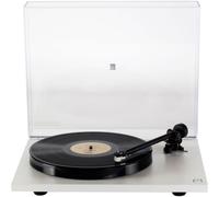 Rega Planar 1 bianco opaco - Giradischi vinile, Manuale, MM, Trasmissione a cinghia, 33 giri, 45 giri, Celle incluse