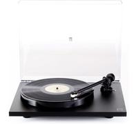 Rega Planar 1 nero opaco - Giradischi vinile, Manuale, MM, Trasmissione a cinghia, 33 giri, 45 giri, Celle incluse