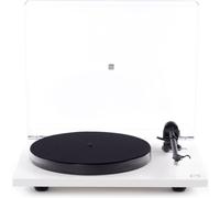 Rega Planar 1 Plus bianco opaco - Giradischi vinile, Manuale, Preamplificatore integrato, MM, Trasmissione a cinghia, 33 giri, 45 giri, Celle incluse