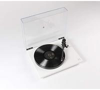 Rega Planar 1 Plus, Giradischi con finitura bianca opaca, cartuccia di carbonio Rega e pre-amplificatore phono incorporato, Versione 2021.