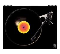 Rega Planar 3 nero laccato con testina Nd5 - Giradischi vinile, Manuale, MM, Trasmissione a cinghia, 33 giri, 45 giri, Celle incluse