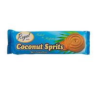 Regal Bakery Coconut Sprits Ring Cookies - Biscotti al burro - Biscotti al caffè | On Go Snack- Scatola di biscotti
