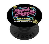Regal Beagle Cocktail Lounge Retro Neon Sign Three's Company PopSockets PopGrip Adesivo