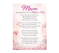 Regal Publishing Biglietto commemorativo in plastica per la festa della mamma, 120 x 165 mm