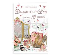Regal Publishing Biglietto di auguri tradizionale per compleanno con suocera - 22,9 x 15,2 cm